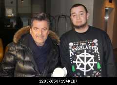 Томас Андерс с поклонниками