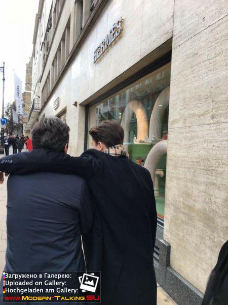 25.02.2017 Томас Андерс с семьей Londyn