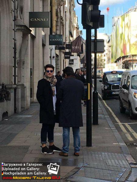 25.02.2017 Томас Андерс с семьей Londyn