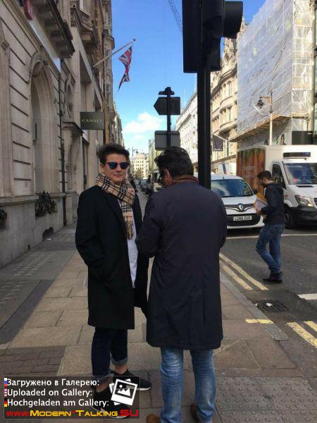 25.02.2017 Томас Андерс с семьей Londyn