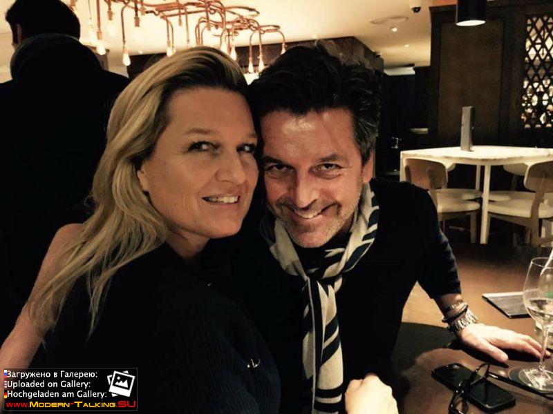 25.02.2017 Томас Андерс с семьей Londyn