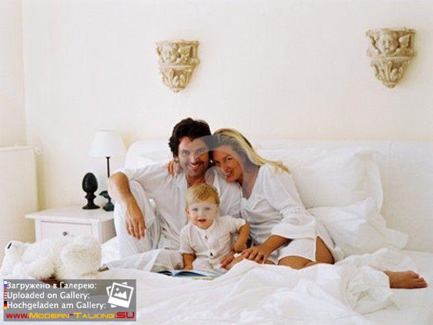 Томас Андерс с семьей