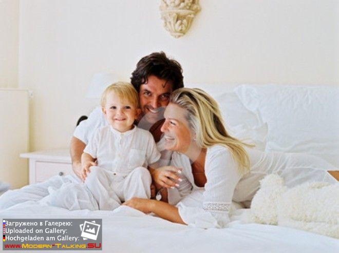 Томас Андерс с семьей