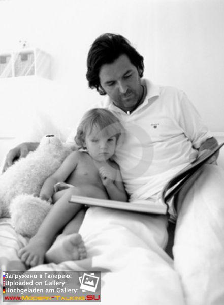 Томас Андерс с семьей