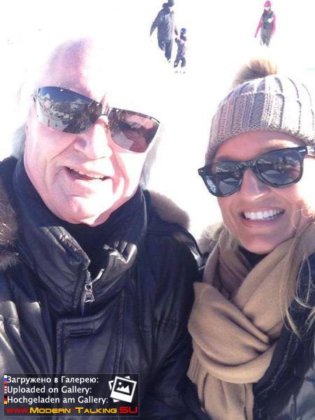 Томас Андерс с семьей