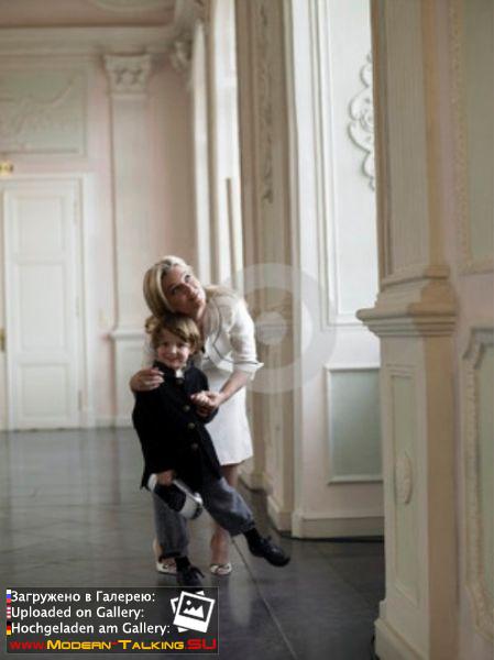 Томас Андерс с семьей