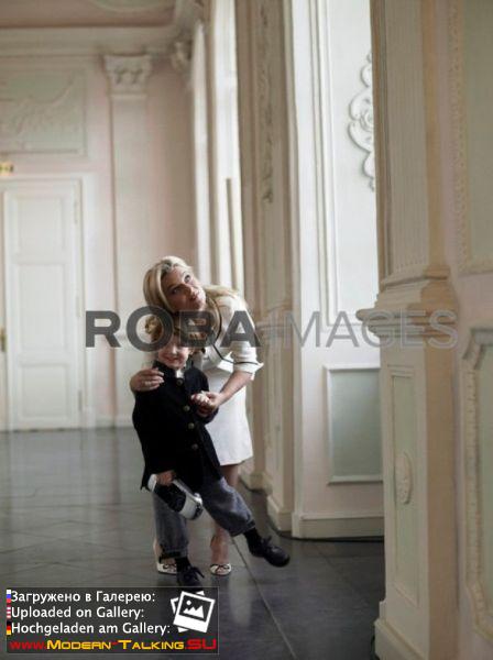 Томас Андерс с семьей