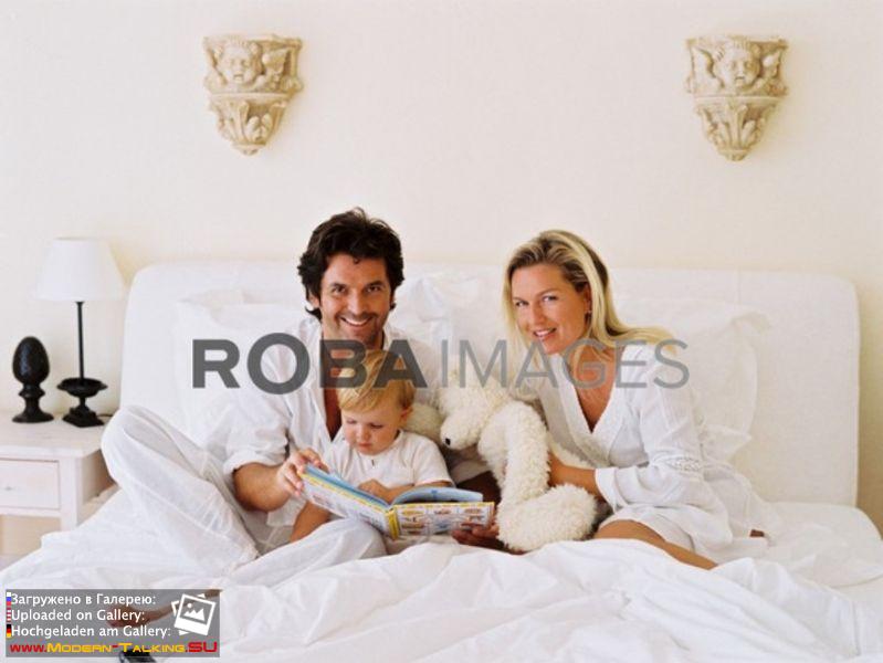 Томас Андерс с семьей