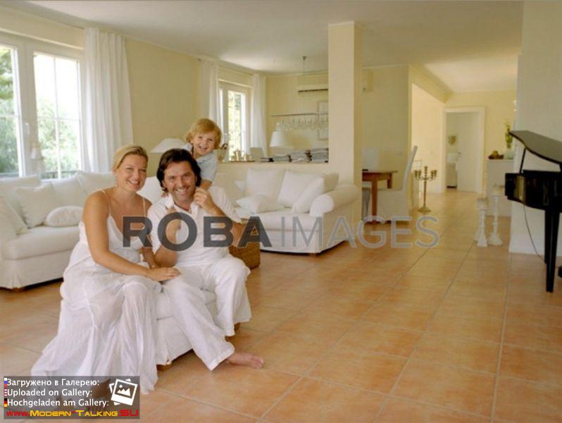 Томас Андерс с семьей