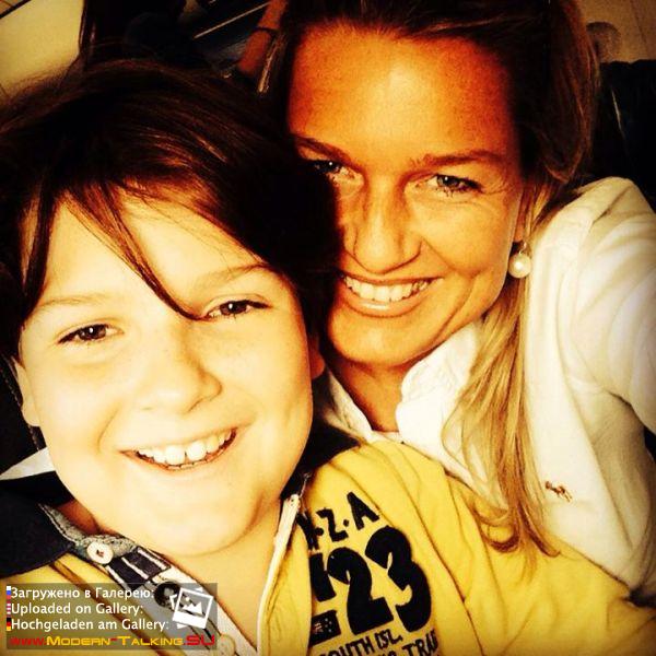 Томас Андерс с семьей