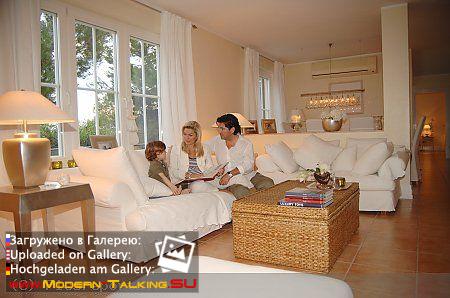 Томас Андерс с семьей