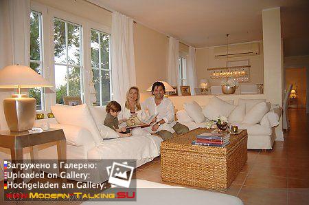 Томас Андерс с семьей