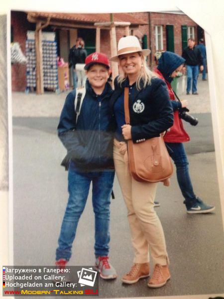 Томас Андерс с семьей