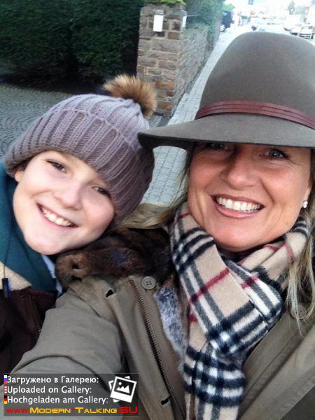 Томас Андерс с семьей