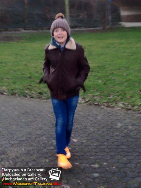 Томас Андерс с семьей