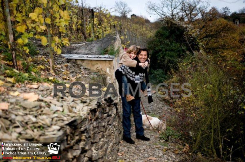 Томас Андерс с семьей