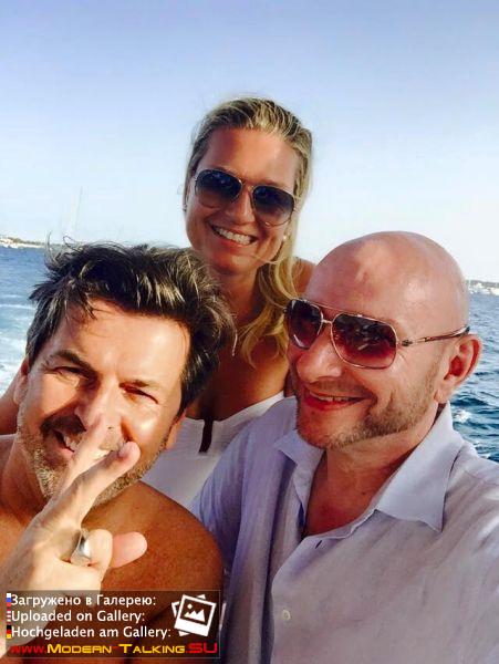 Томас Андерс с семьей