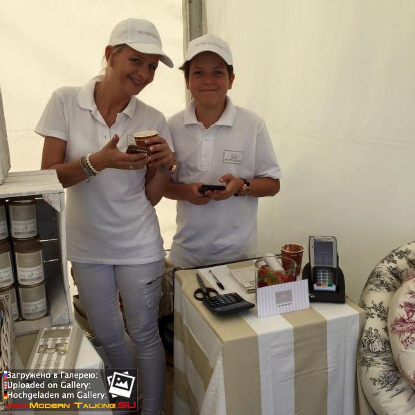 Томас Андерс с семьей