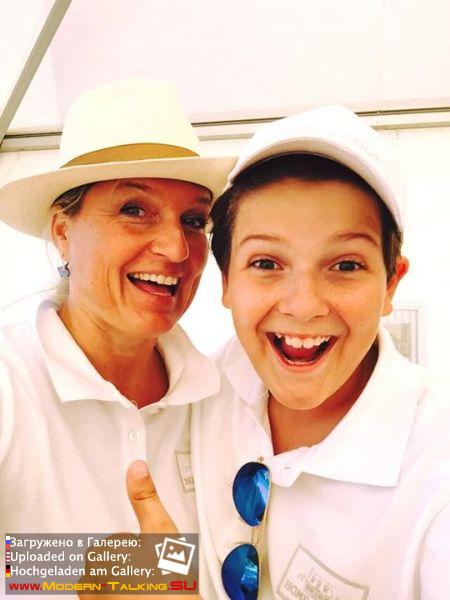 Томас Андерс с семьей