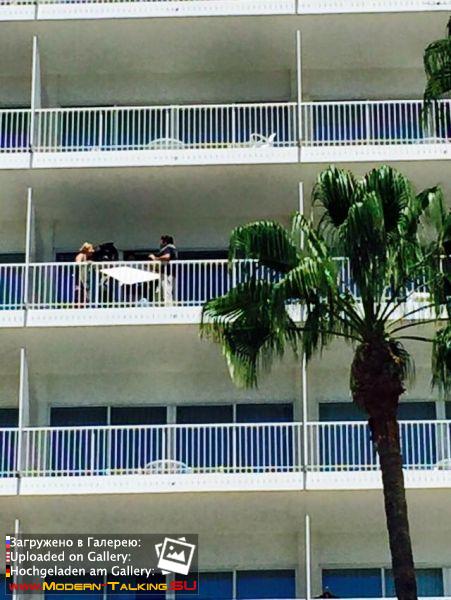 Томас Андерс с семьей