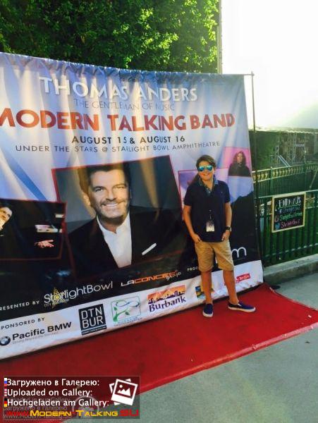 Томас Андерс с семьей