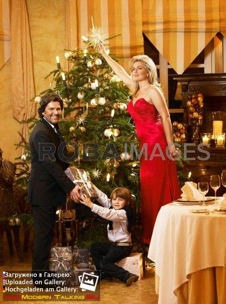 Томас Андерс с семьей