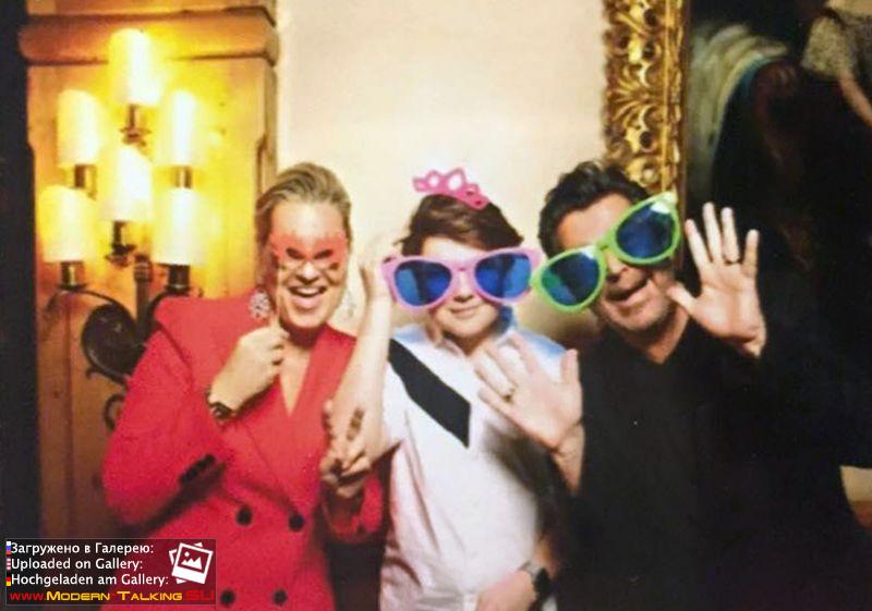 Томас Андерс с семьей