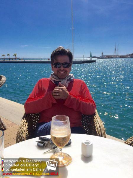 Томас Андерс с семьей