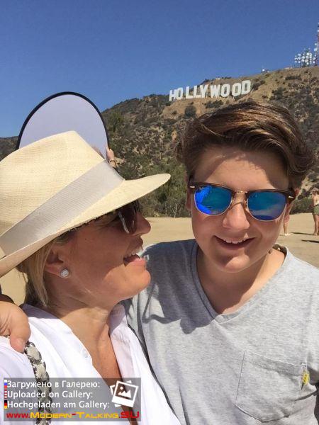 Томас Андерс с семьей