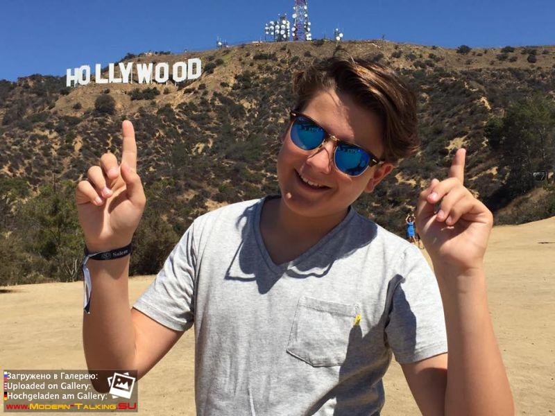 Томас Андерс с семьей