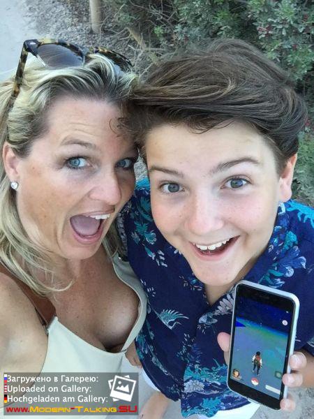 Томас Андерс с семьей