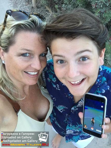 Томас Андерс с семьей