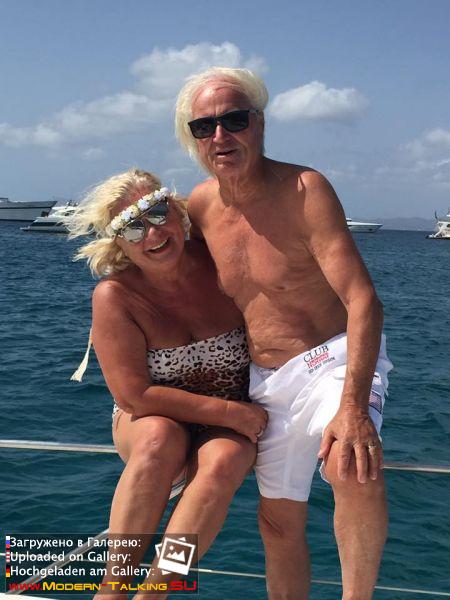 Томас Андерс с семьей