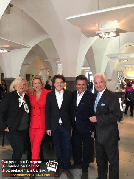 Томас Андерс с семьей