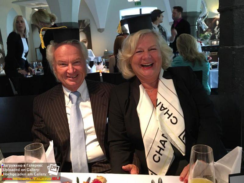 Томас Андерс с семьей