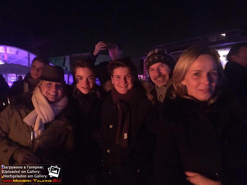 Томас Андерс с семьей