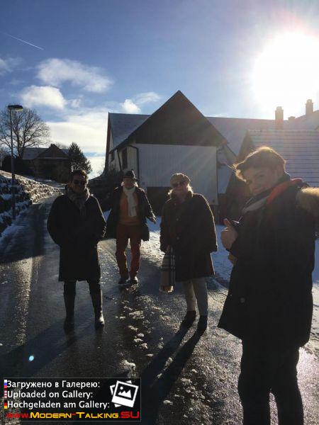 Томас Андерс с семьей