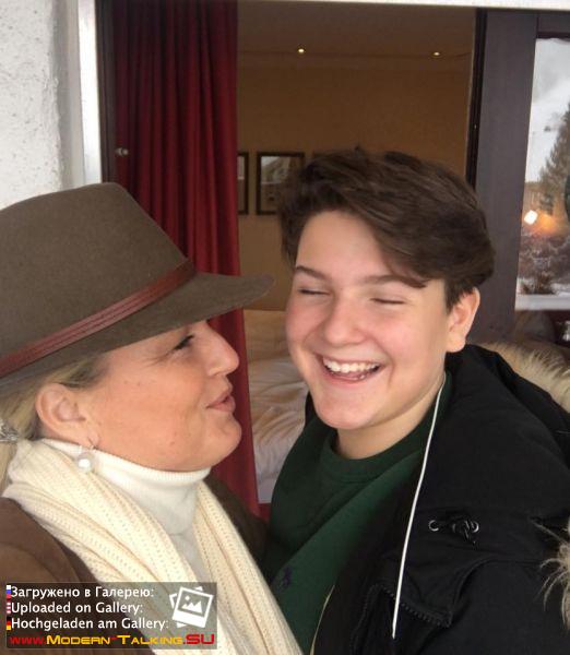 Томас Андерс с семьей