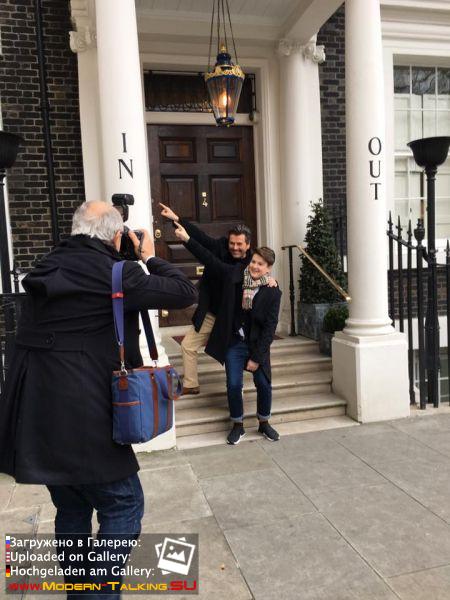 Томас Андерс с семьей