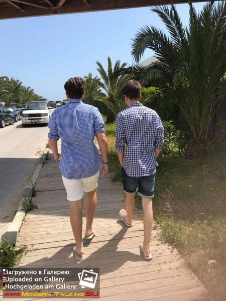 Томас Андерс с семьей