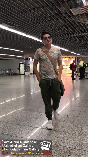 Томас Андерс с семьей