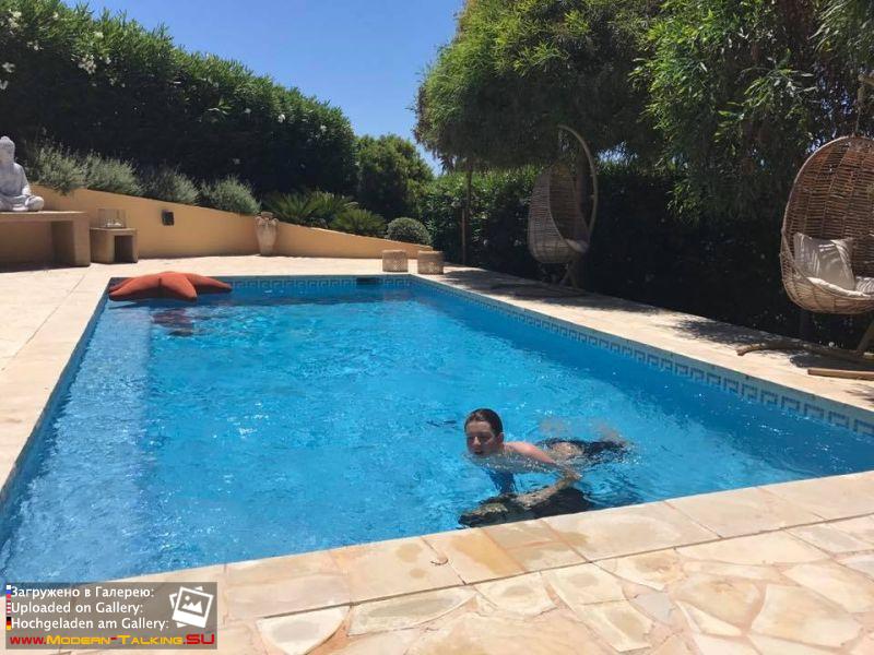 Томас Андерс с семьей