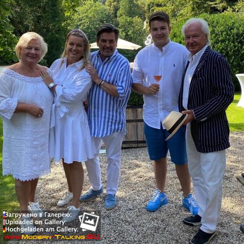 Томас Андерс с семьей