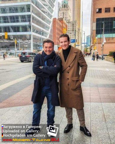 Томас Андерс с семьей