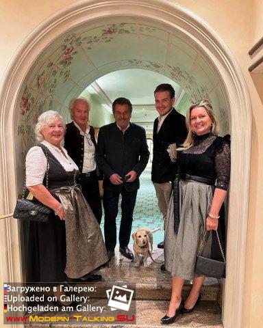 Томас Андерс с семьей