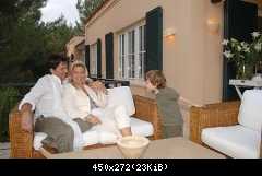 Томас Андерс с семьей