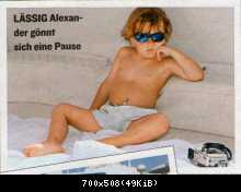 Томас Андерс с семьей