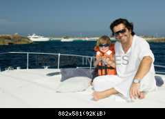 Томас Андерс с семьей