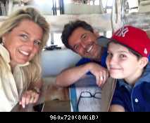 Томас Андерс с семьей