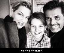 Томас Андерс с семьей